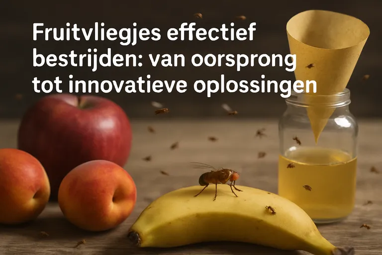 Fruitvliegjes effectief bestrijden: van oorsprong tot innovatieve oplossingen