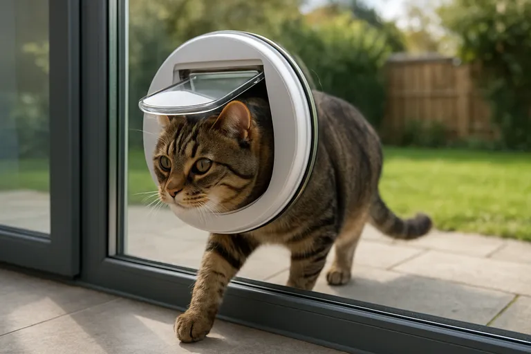 Een complete handleiding voor kattenluiken in glas