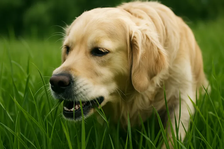 Waarom gras eten door honden meer betekent dan je denkt