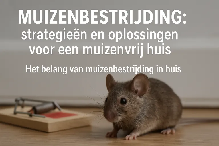 Muizenbestrijding: strategieën en oplossingen voor een muizenvrij huis